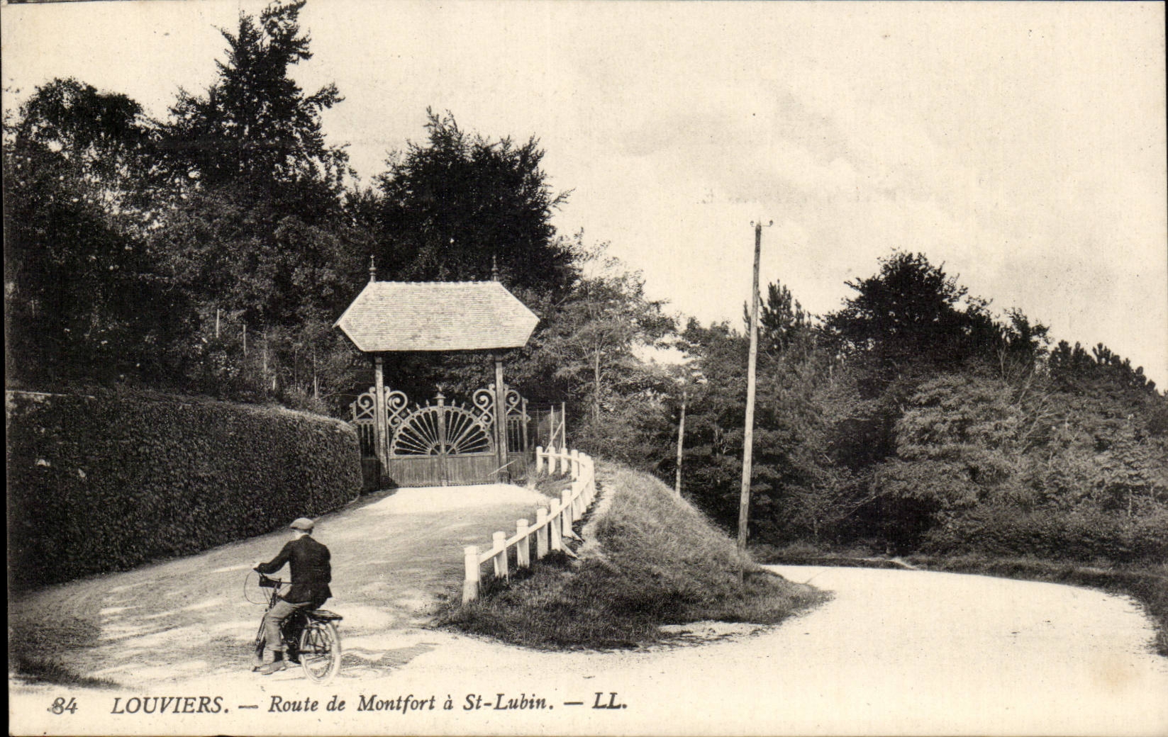 Louviers — Route de Montfort à St-Lubin — LL.