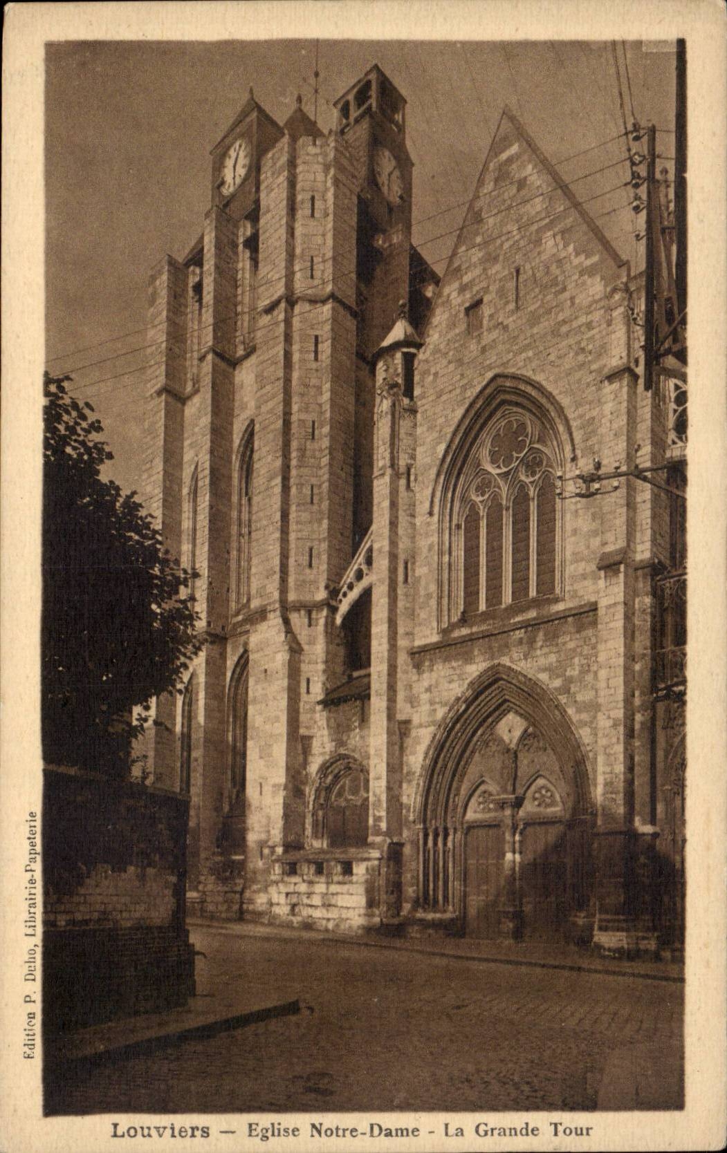 Louvières — Église Notre-Dame — La Grande Tour