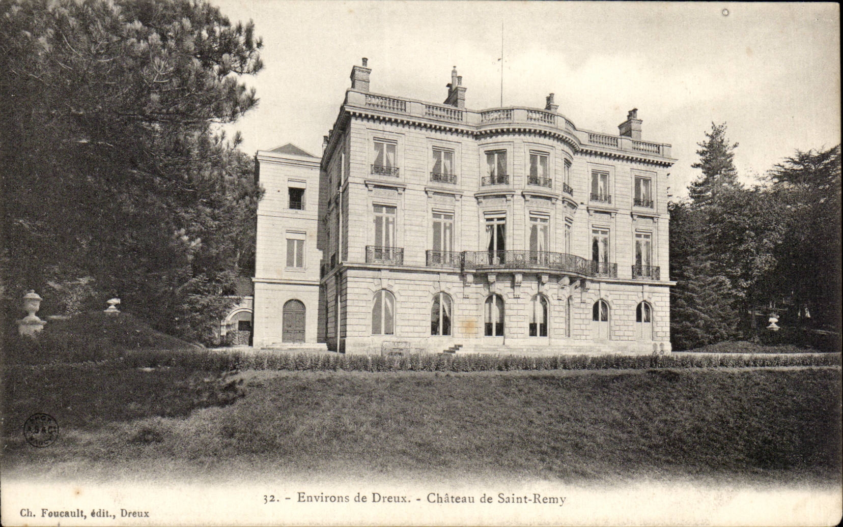 CPA Environs de Dreux Chateau de Saint Remy