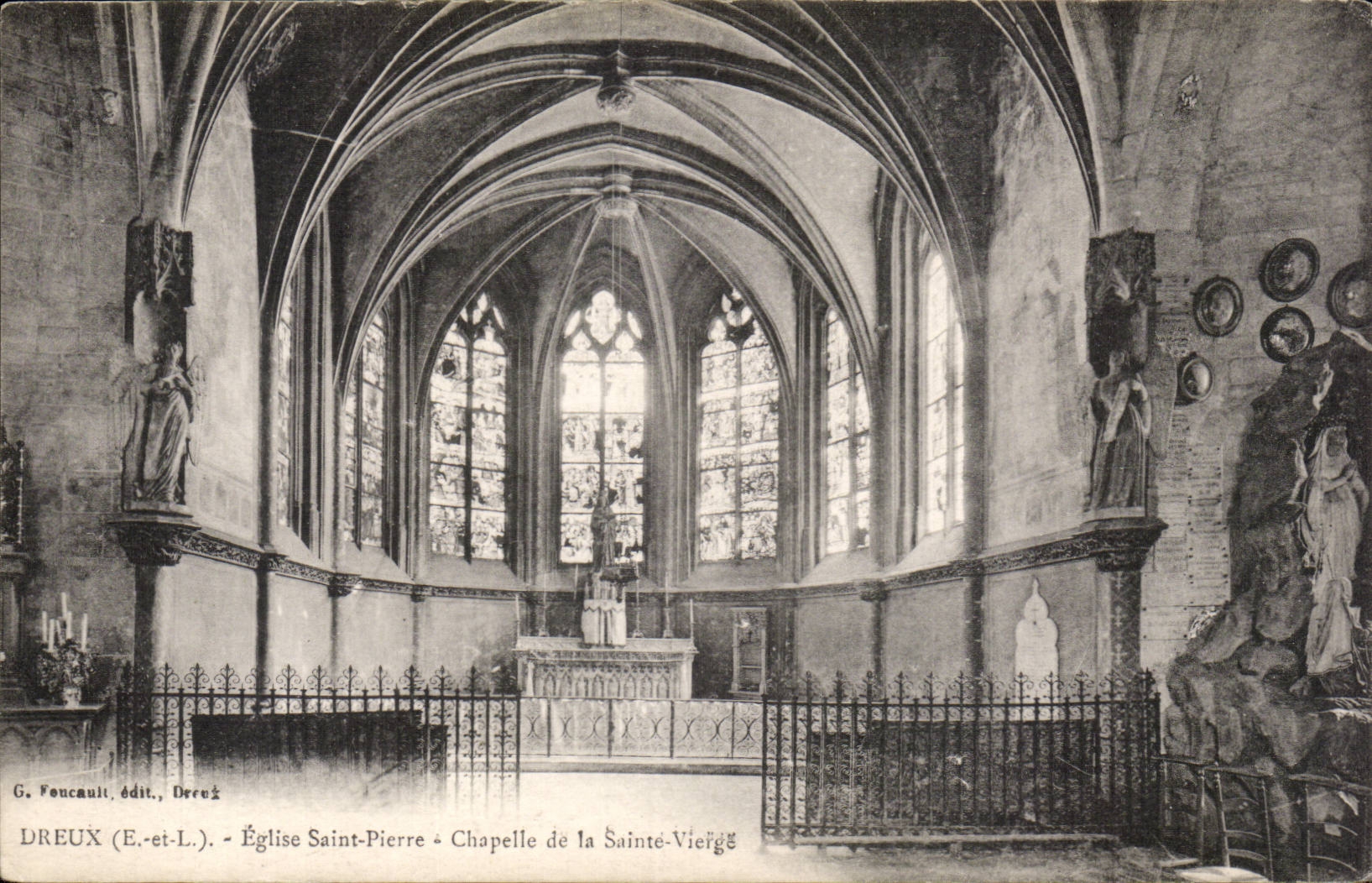Dreux (E.-et-L.) — Kirche Saint-Pierre — Kapelle der Jungfrau Maria