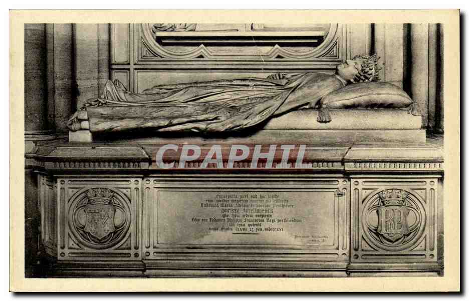 Tombeau de la Duchesse d'Orléans — mère du Roi Louis-Philippe — Chapelle Saint-Louis, Paris
