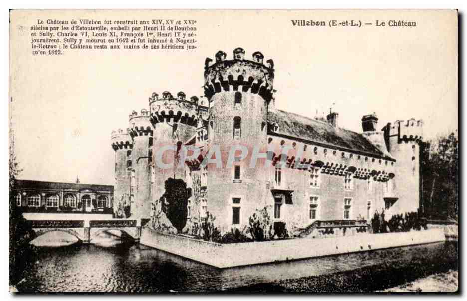 Villeben (E-et-L) — Le Château — Ch. Chauffrey, Ph. Éditi. (E.-et-L.)