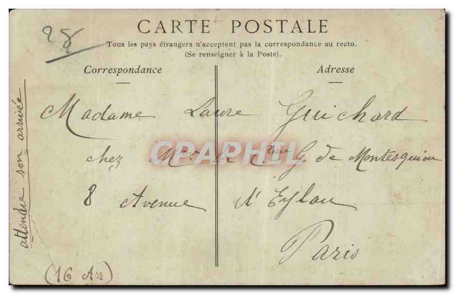 Environs de Chartres — Le Château de Baronville — Collections ND. Phot. n°269 — Reverso