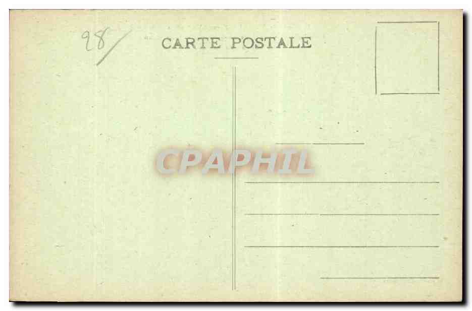 CPA Environs de Montigny sur Avre Chateau de Montuel La chapelle et le vieux manoir Ancien chateau fort du 11eme — Rückseite
