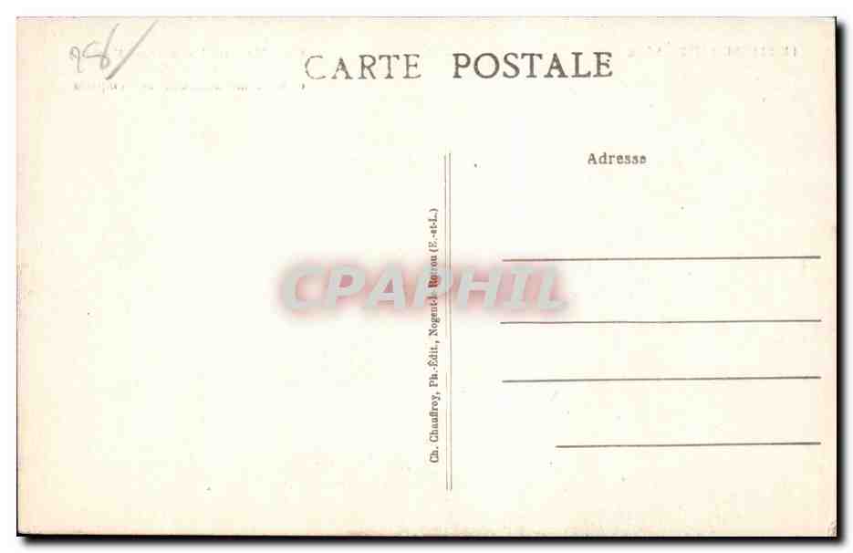Nogent-le-Rotrou (E-et-L.) — The Saint-Jean Castle and the Promenade under the Walls — Ch. Chauffroy, Nogent-le-Rotrou (E-et-L.) — Back