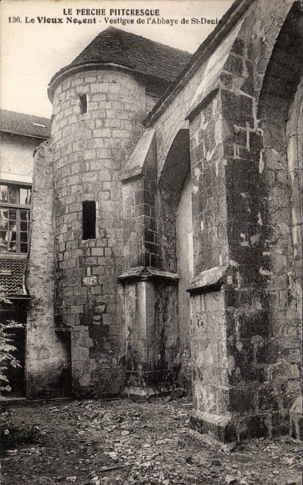 Le Vieux Négent - Vestiges de l'Abbaye de St-Denis — Ch. Chanfroy, Nogent-le-Rotrou (E.-et-Loir)