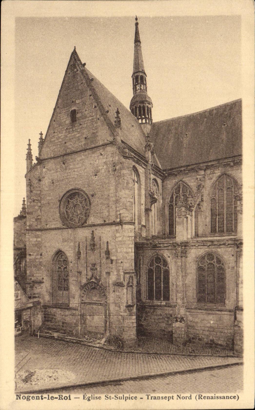 Nogent-le-Roi — Église St-Sulpice — Transept Nord (Renaissance)