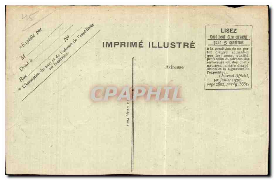 CPA Orleans Les fetes de Jeanne d'arc 7 et 8 mai Hommage a Jeanne d'arc par l'armee Le 8eme Chasseurs — Verso