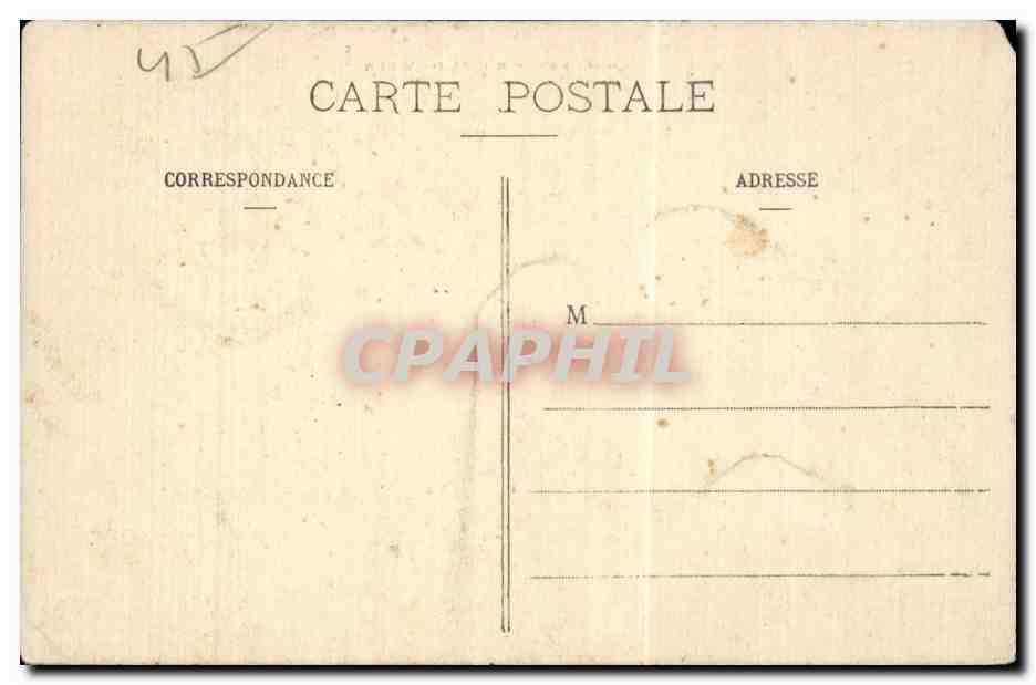 CPA Orleans Hotel de ville — Verso