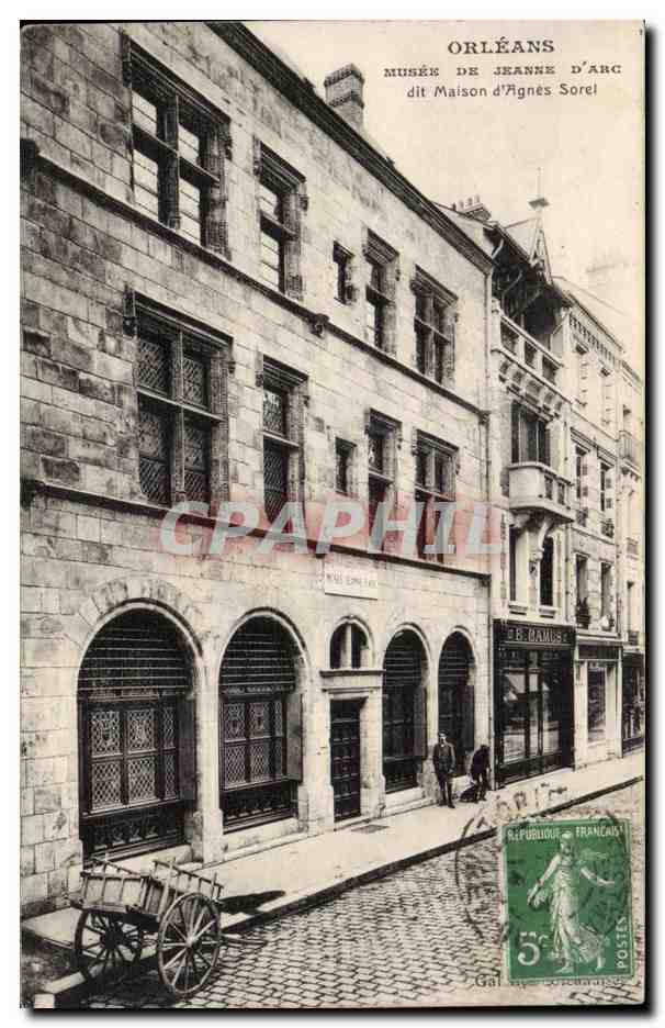 CPA Orleans Musee de Jeanne d'arc dit Maison d'Agnes Sorel
