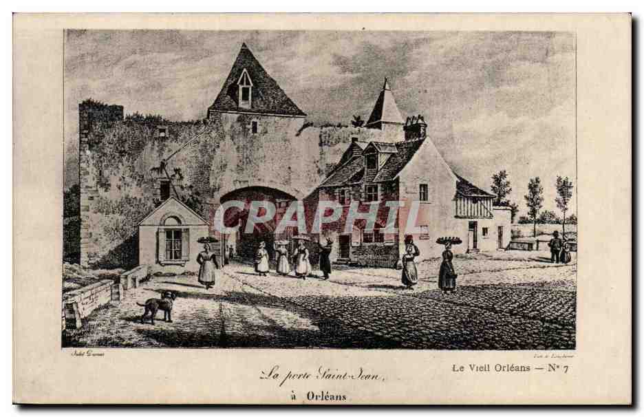 CPA Orleans Porte St Jean