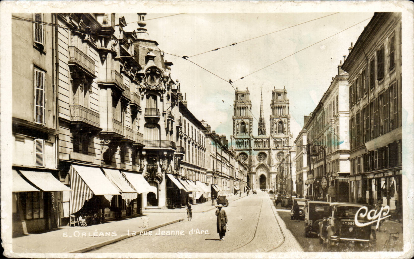 CPA Orleans La rue Jeanne d'arc 