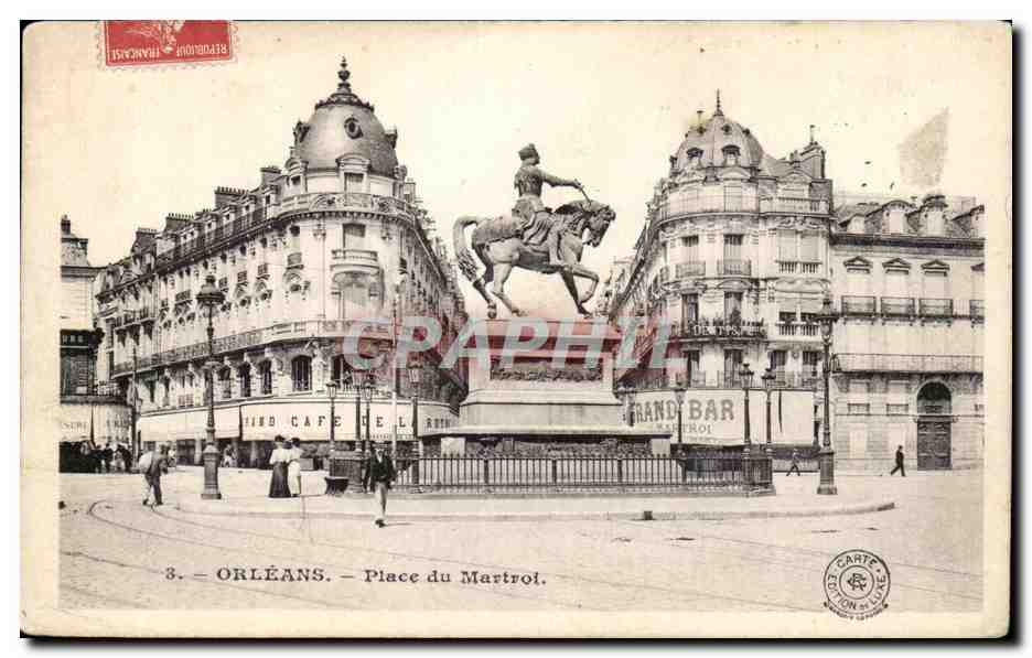 CPA Orleans Place du Martroi