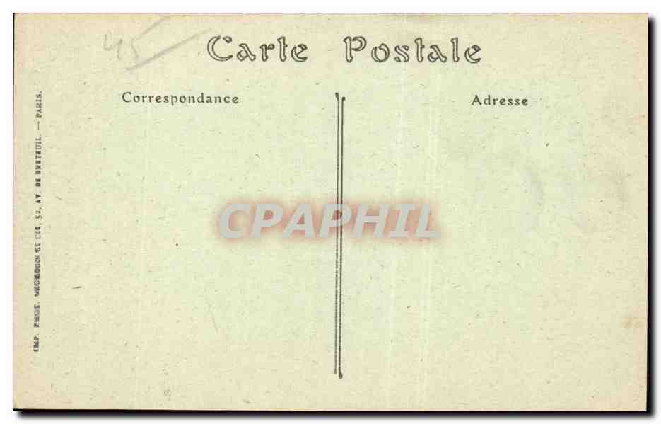 CPA Orleans Communaute de Jesus Christ et de Marie immaculee Maison mere Batiment de la communaute — Verso