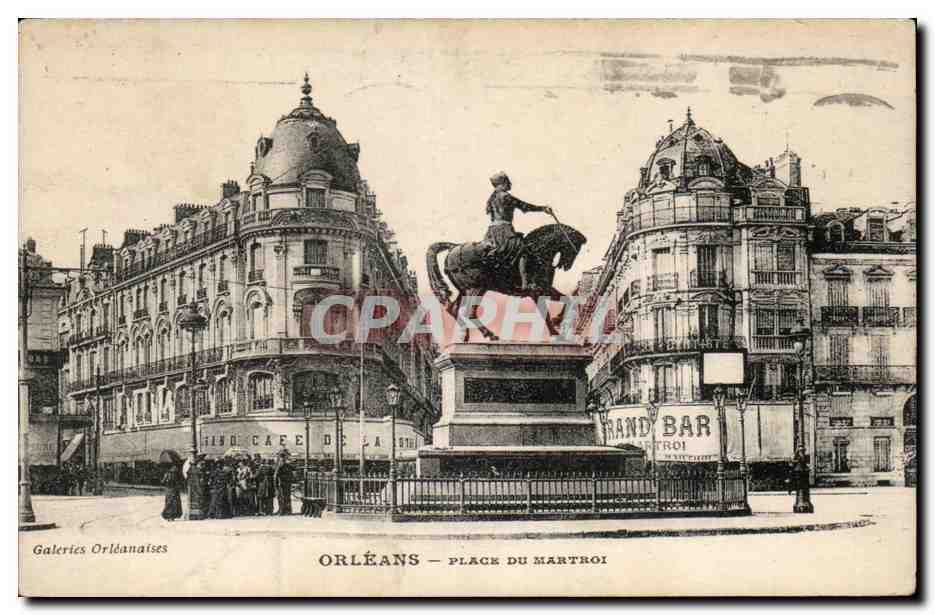 CPA Orleans Place du Martroi