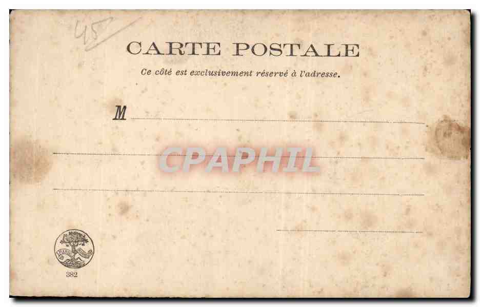 CPA Orleans Saint Euverte d'apres J Salmon — Verso