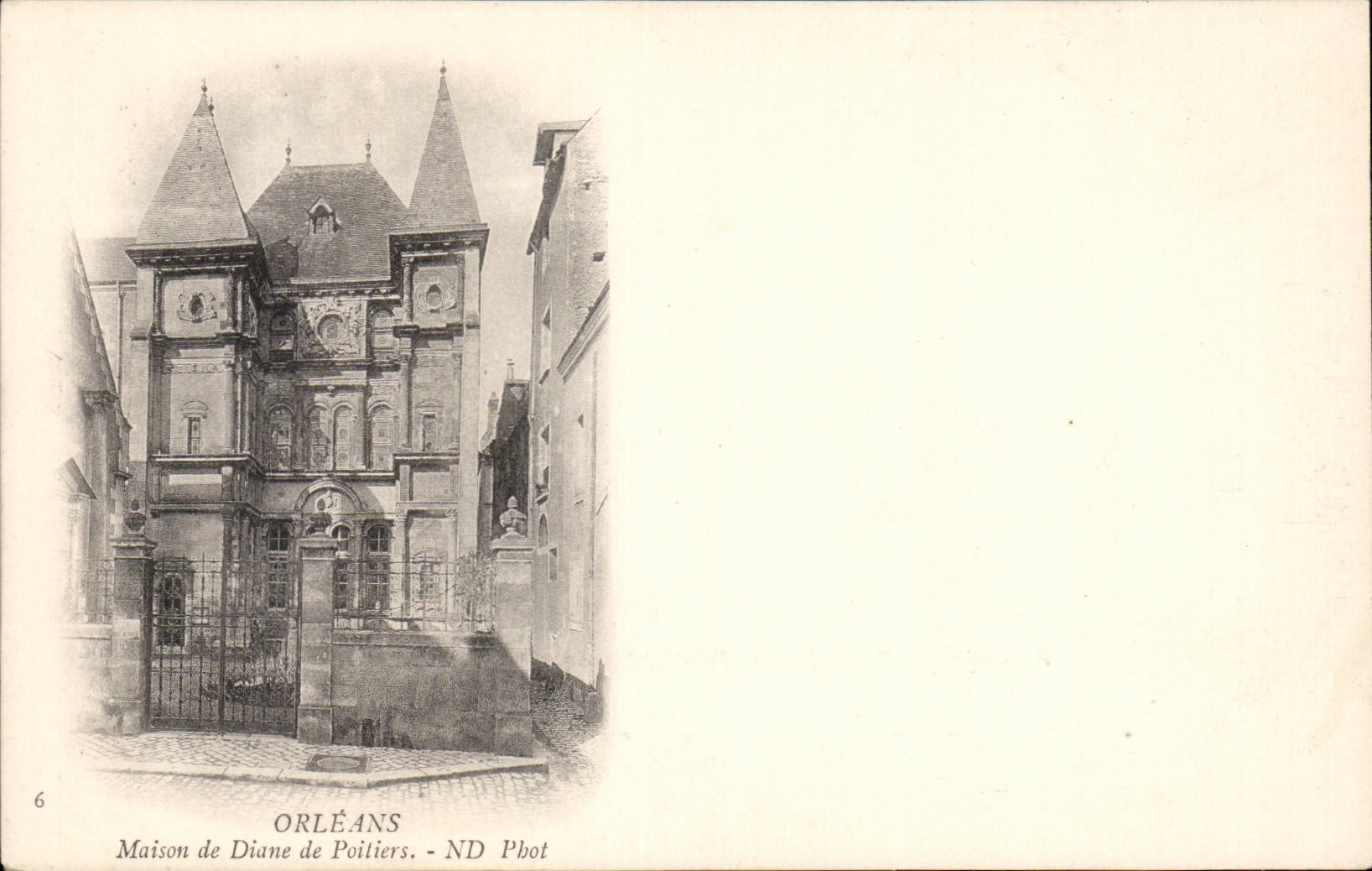 CPA Orleans Maison de Diane de Poitiers