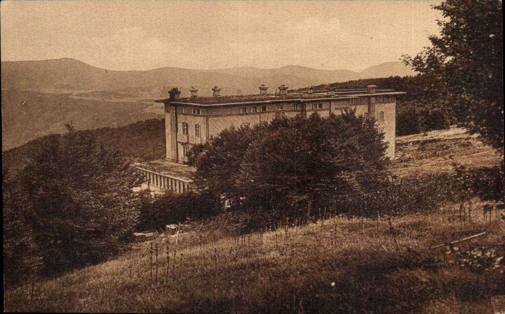CPA Mont Aigoual Le grand hotel