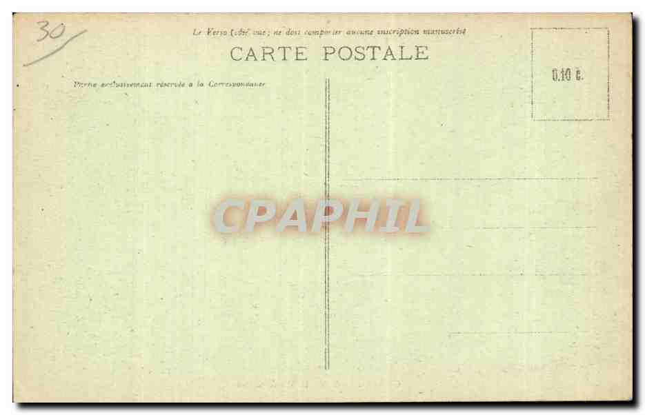 CPA Collegiale de St Gilles Cote Sud — Rückseite