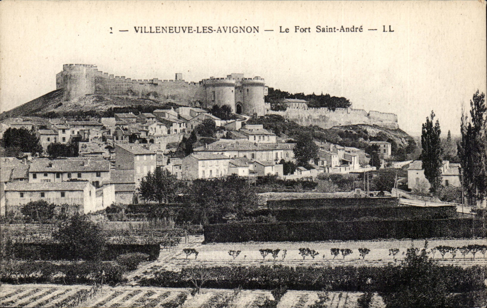 CPA Villeneuve les Avignon Le Fort Saint Andre