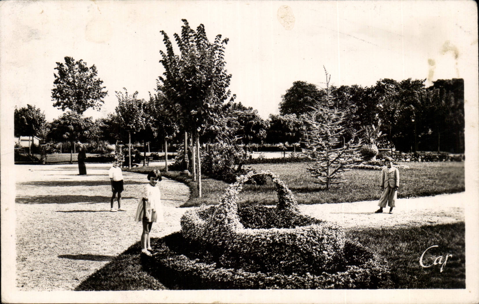 CPSM Bergerac Parc Jean Jaures