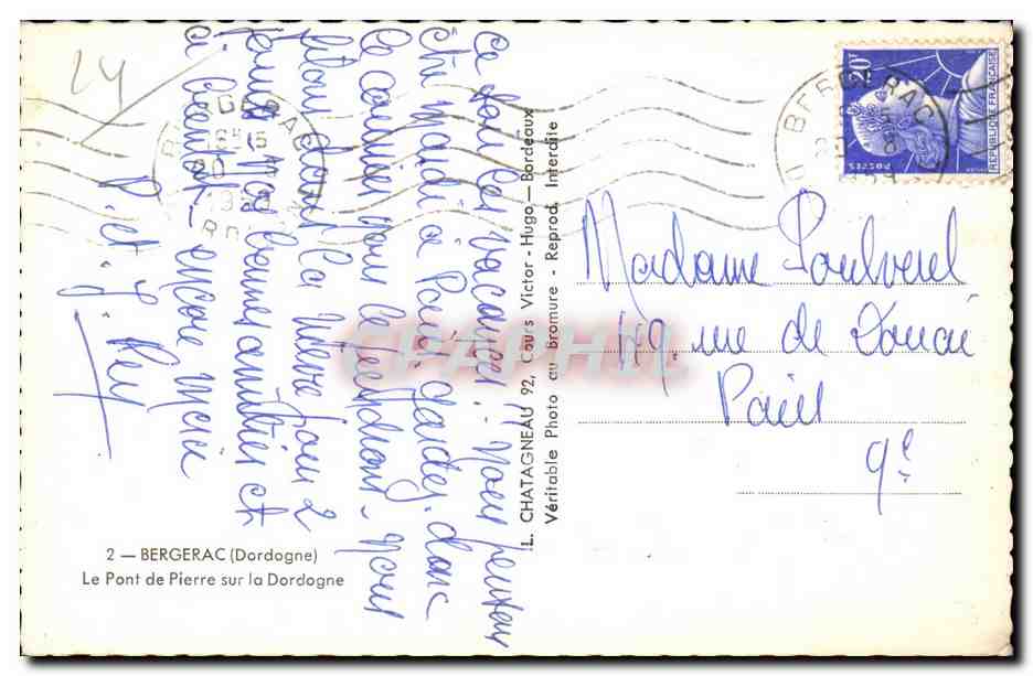 Bergerac — Perle de la Dordogne — L. Chatagneau — Reverso