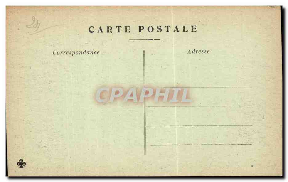 CPA Brantome Pont Conde du 16eme — Rückseite