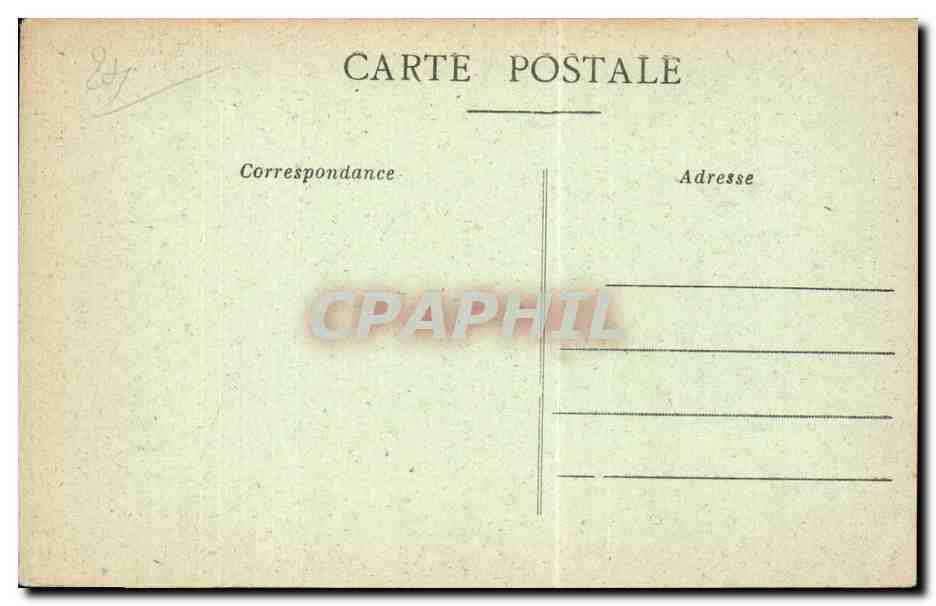 CPA Brantome Clocher du 11eme et eglise abbatiale — Rückseite