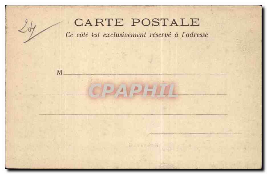 CPA Brantome  — Rückseite