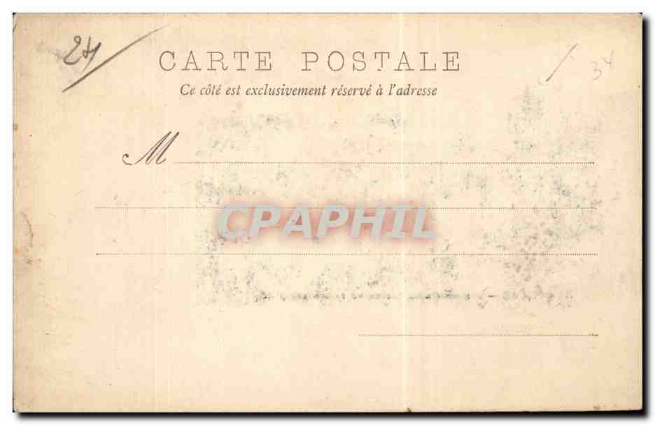 Brantôme — Reposoir Renaissance du Jardin Abbatial — F.A. 2306 — Rückseite