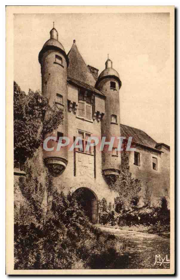 Excideuil (Dordogne) — Porte fortifiée du château (XVIe siècle) — Édition J. Mauch - Niouges