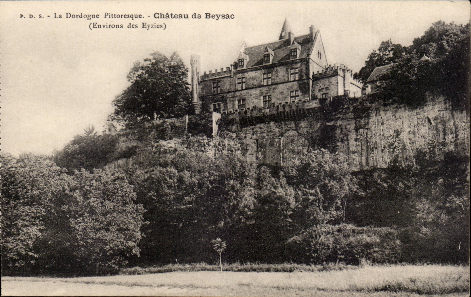 CPA Chateau de Beysac Environs des Eyzies