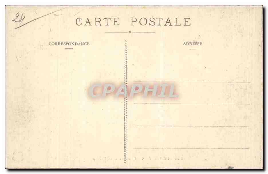 Périgueux — Les Allées de Tourny — éditeur anonyme, n° 205 — Reverso