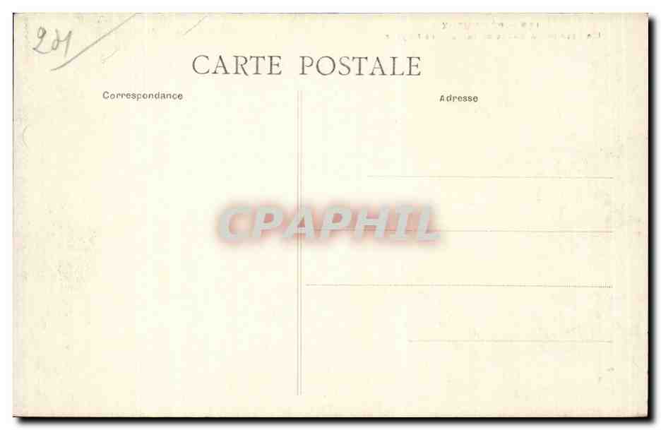 CPA Perigueux Un coin des arcades de la rue des Noyers — Rückseite