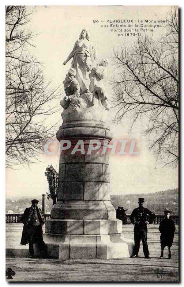 CPA Perigueux Monument des enfants de la Dordogne morts pour la patrie en 1870 1871