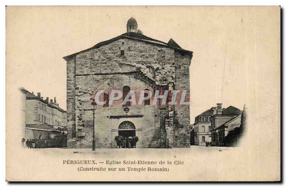 Périgueux — Église Saint-Étienne de la Cité (Construite sur un Temple Romain)