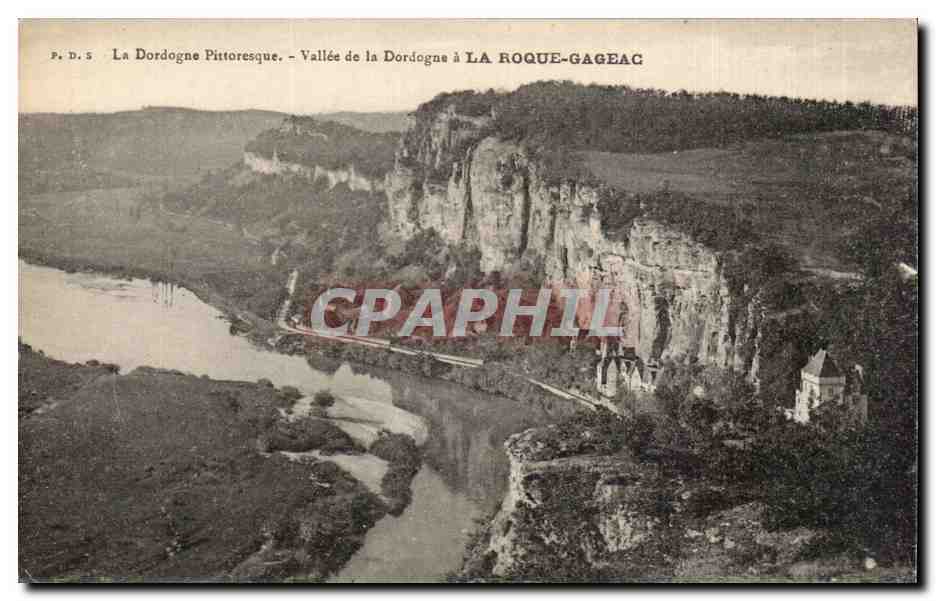 CPA Vallee de la Dordogne a Roque Gageac 