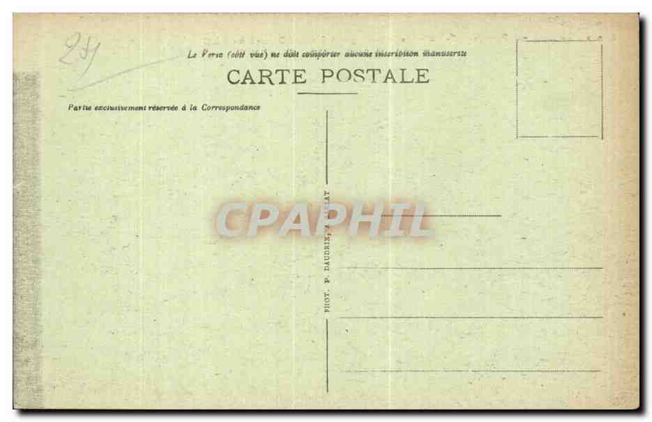 CPA Vallee de la Dordogne a Roque Gageac  — Rückseite