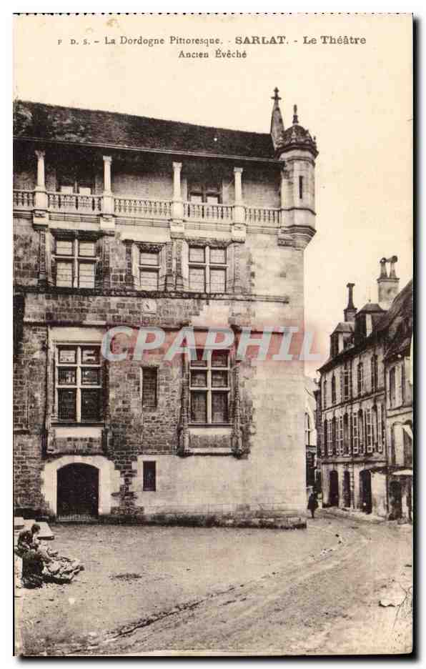 CPA Sarlat Le theatre Ancien eveche