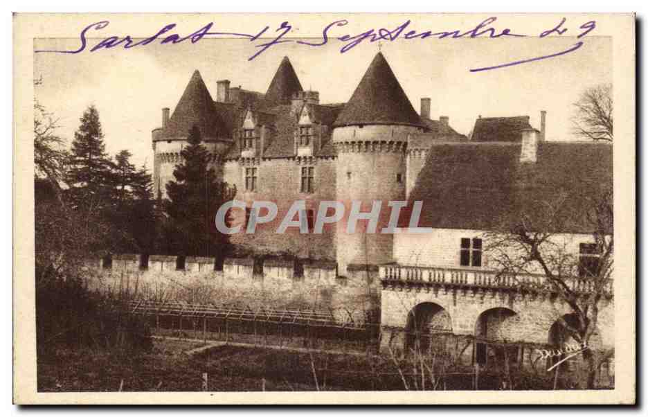 CPA Chateau de Fenelon commune de Sainte Mondane
