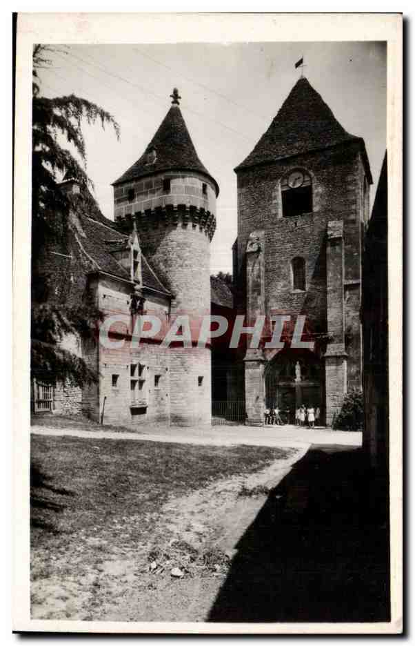 Saint-Geniès (Dordogne) — Le Château et l'Église — Édition RENÉ, 8 Rue Montpensier, Périgueux