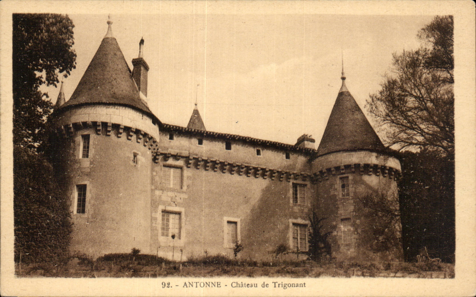 CPA Dordogne Antonne Chateau de Trigonant