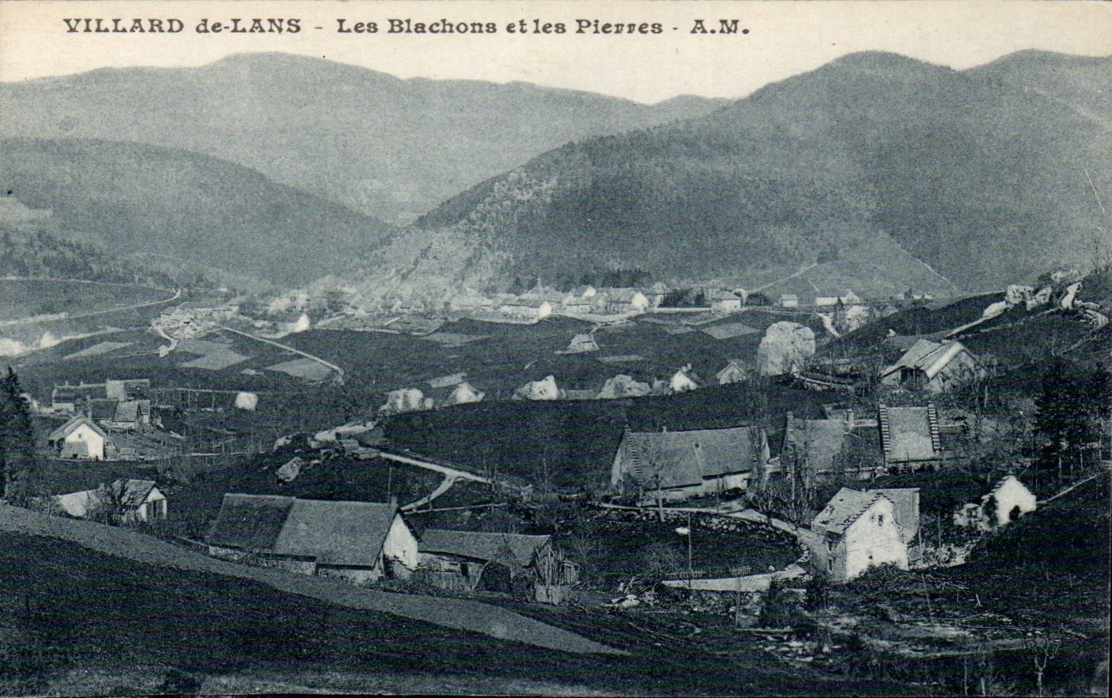 CPA Villard de Lans Les Blachons et les pierres