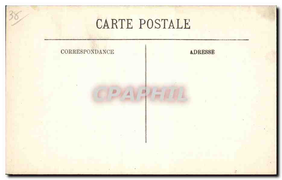 CPA Dauphine Villard de Lans La roche pointue — Rückseite