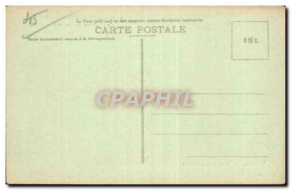 CPA Basilique de Saint Benoit sur Loire Les chapiteaux du sanctuaire Adam et Eve — Verso