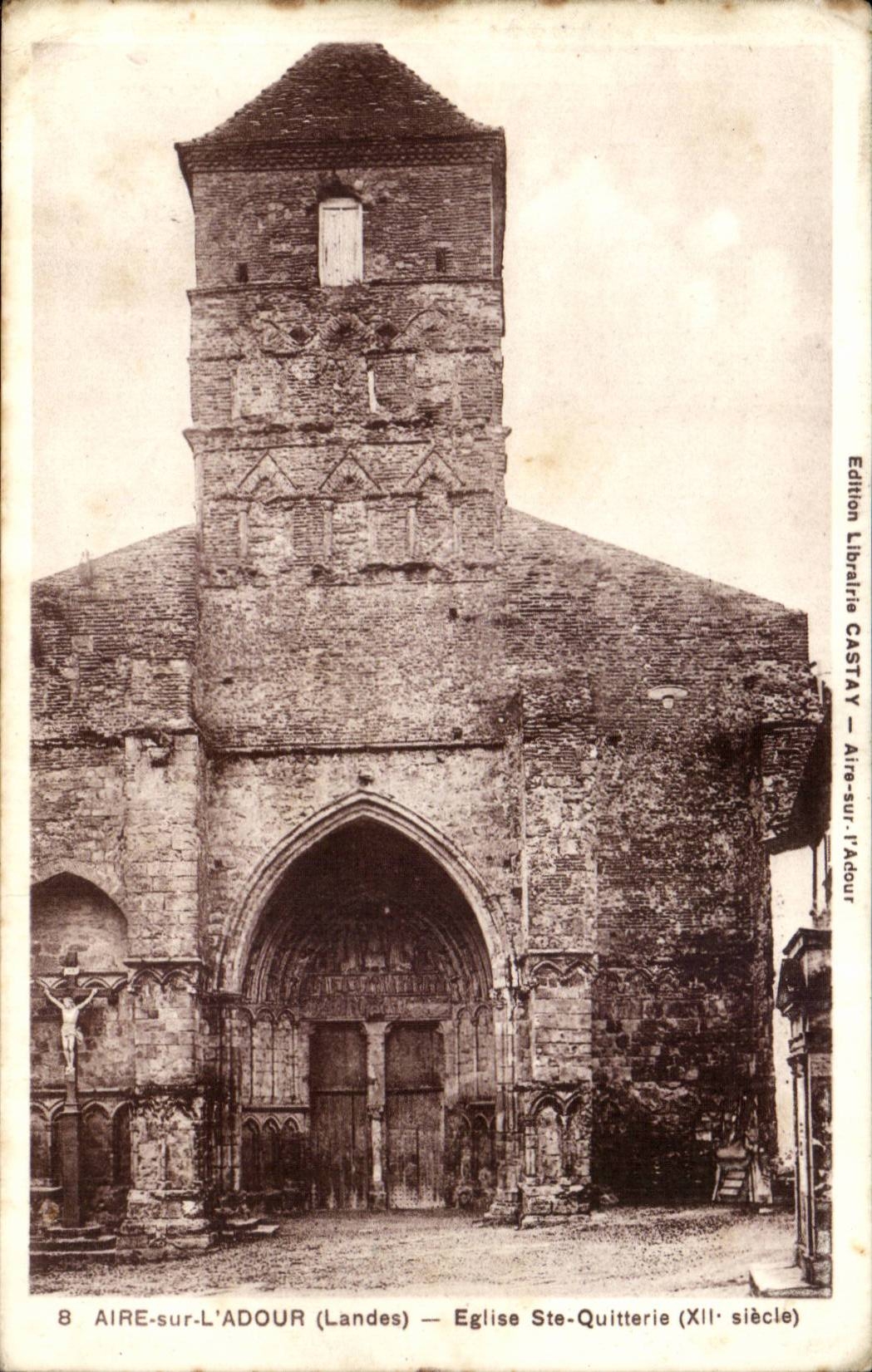 CPA Aire sur l'Adour Eglise Ste Quitterie