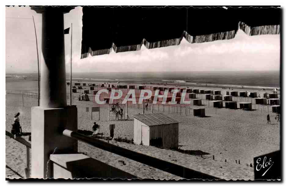 Vue de la plage de Vieux Boucau — Elcé — n° 5216