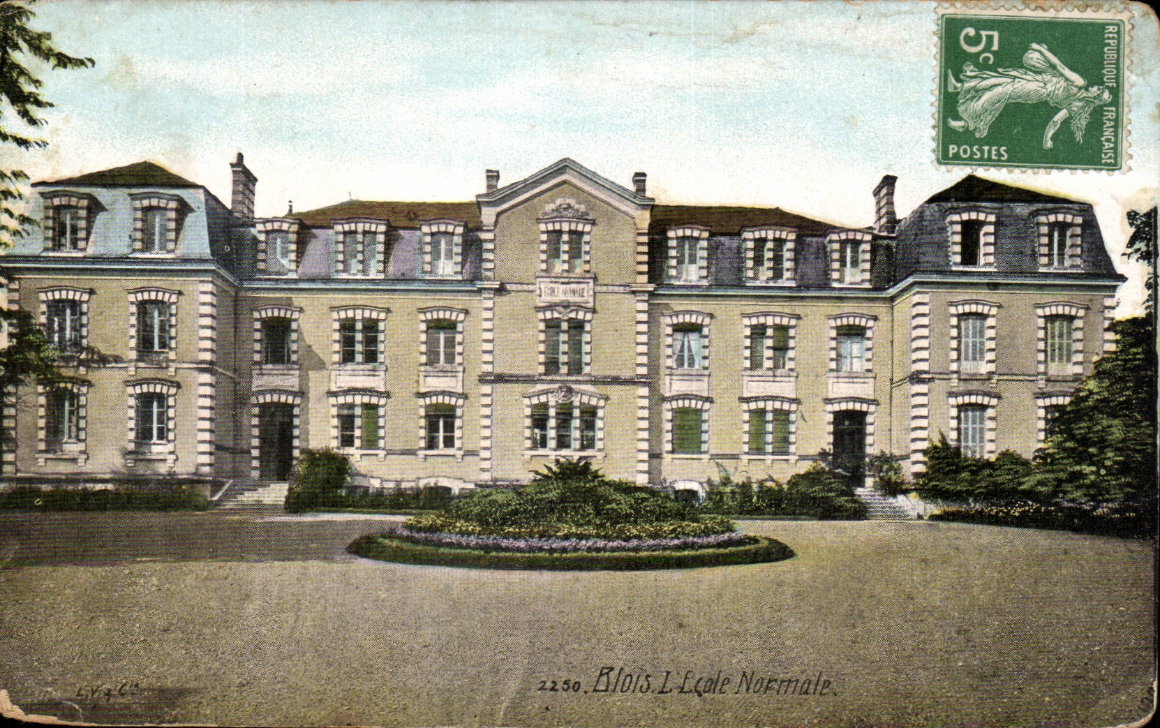 CPA Blois L'ecole normale