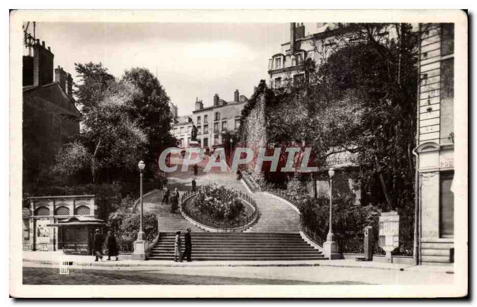 CPA Blois Escalier Denis Papin