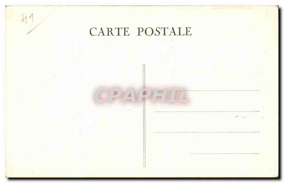 CPA Blois Les emblemes du chateau L'hermine — Verso
